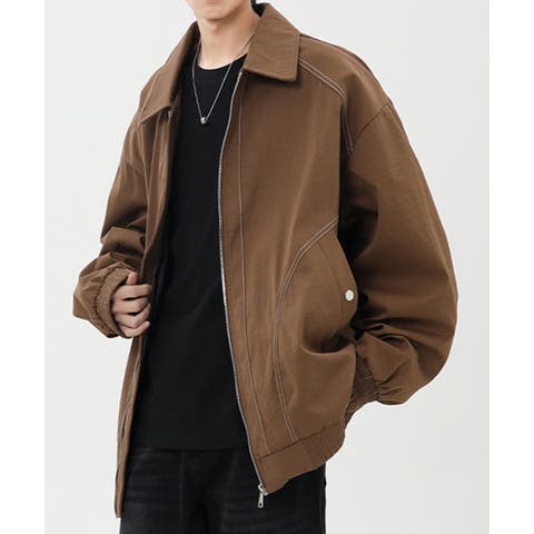 aimoha （アイモハ） | シンプルジップアップジャケット/Simple zip-up jacket