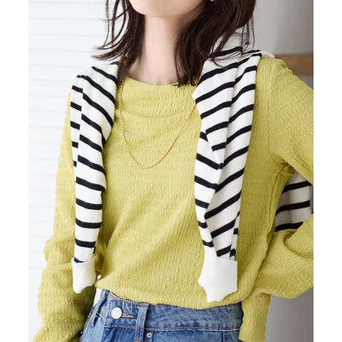 Viola e Viola（ヴィオラエヴィオラ） | 立体ジャカードシンプルロンＴ　　　　　　