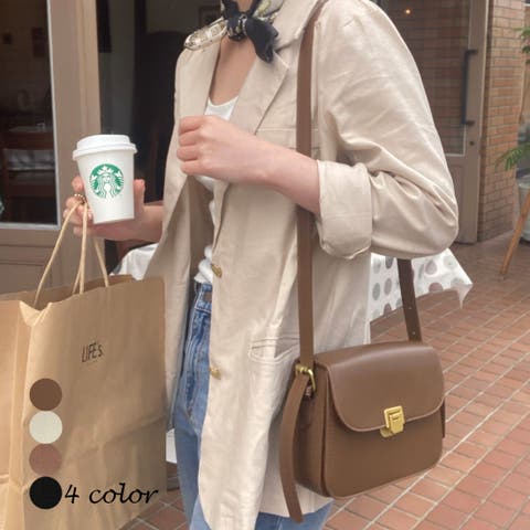 LAUIR（ー） | フェイクレザーミニショルダーバッグ