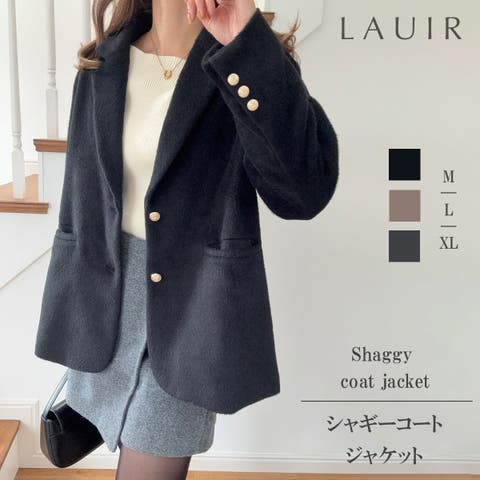 LAUIR（ー） | シャギーコートジャケット