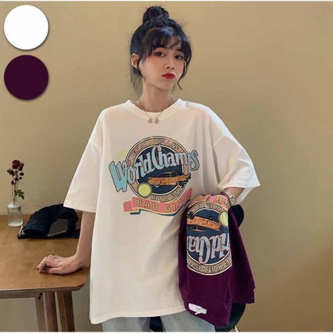 And Kawaii（アンドカワイイ） | Tシャツ 半袖トップス 夏トップス ロゴかわいい 韓国ファッション 夏服