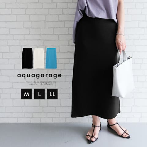aquagarage（アクアガレージ） | 美しいIラインで着こなせる！ドライスウェットナロースカート