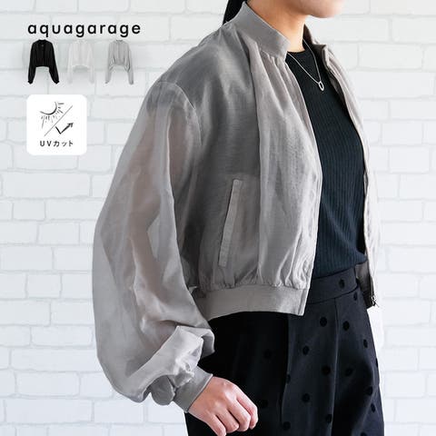 aquagarage（アクアガレージ） | バンドカラーシアーシャツ レディース 春 秋 M
