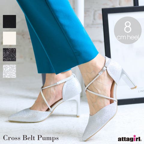 attagirl (アタガール) | セパレートクロスストラップパンプス