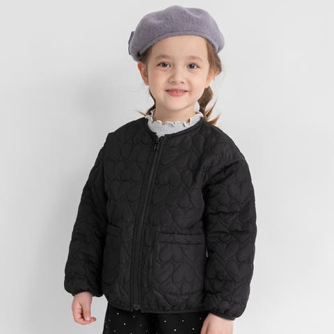 ブランシェス(ブランシェス) | ハート柄キルティングジャケット