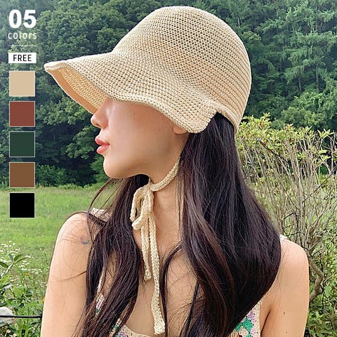 COCOMOMO（ｺｺﾓﾓ） | 帽子 レディース 麦わら帽子 麦わら つば広 つば広帽子 大きいサイズ 日焼け uv対策 防止 紫外線対策 日よけ 対策 通気性 蒸れない 紐 飛ばない 涼しい 深め 小顔効果 お出かけ リゾート 大人可愛い おしゃれ 春 夏 韓国 韓国ファッション