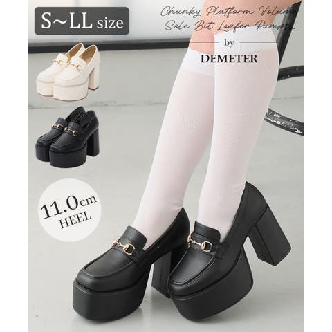 DEMETER（デメテル） | 【26年春夏新作】厚底 プラットフォーム ビット付き ローファーパンプス