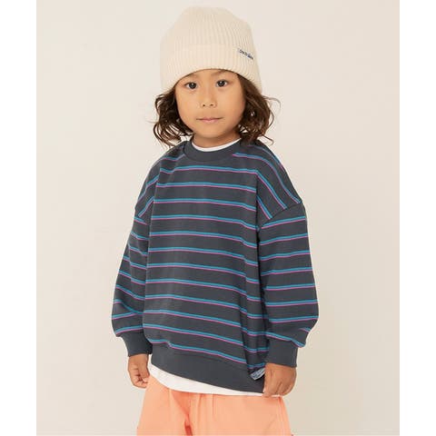 F F.O.Online Store  | WEB限定 無地ボーダートレーナー