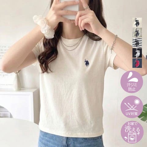 GeeRA（ジーラ） | 【Ｕ．Ｓ． ＰＯＬＯ ＡＳＳＮ．】汗染み防止ミニＴシャツ