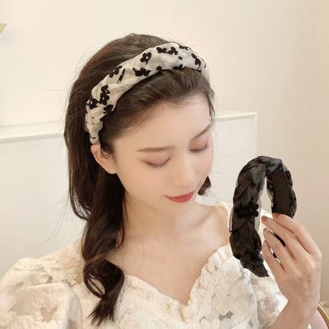 フェラガモ　ストーン付きリボンカチューシャ カチューシャ - ウィメンズ | Ferragamo