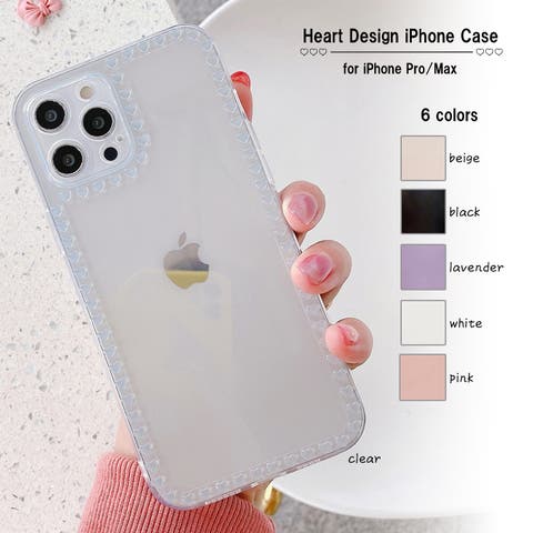 G&L Style（ジーアンドエルスタイル） | iPhone12　ハートフレームスマホケース　8035