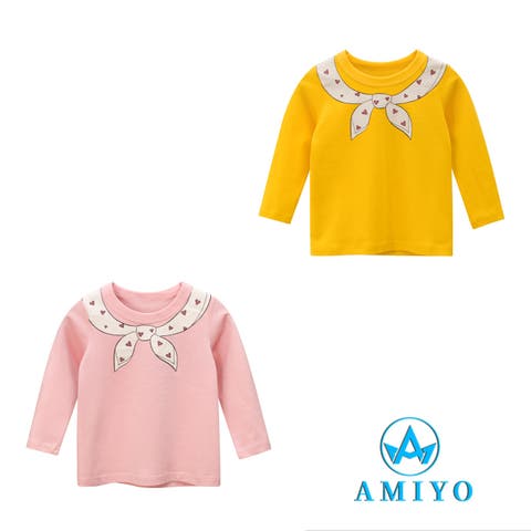 Amiyo（アミヨ） | プリントロングTシャツ　8115