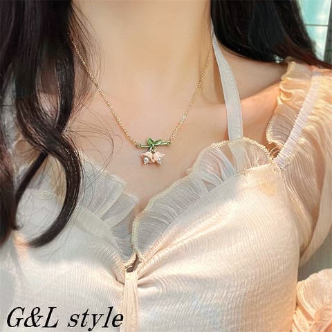 G&L Style（ジーアンドエルスタイル） | フラワーモチーフネックレス　9536