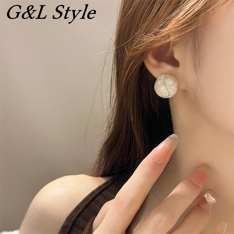 G&L Style（ジーアンドエルスタイル） | ラメストーンピアス　9757