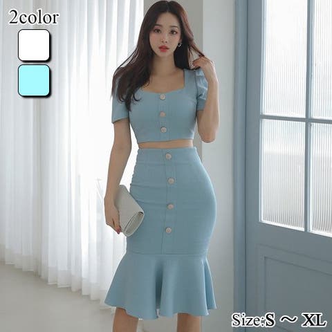 GRAXIA（グラシア） | ボディラインが美しいツーピースドレス(キャバドレス・CABARETDRESS)