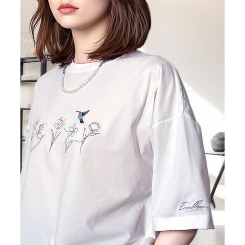 GROOVY STORE（グルービーストア） | ルーズフィット グラフィック 半袖Tシャツ 短丈可能 ドロスト