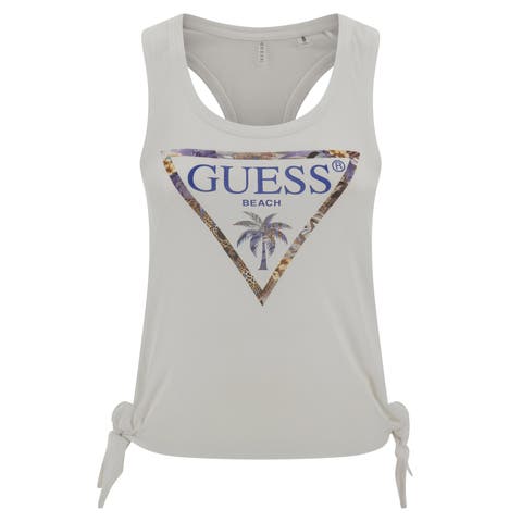 GUESS【WOMEN】（ゲス） | [GUESS] Side Knots Logo Tank Top タンクトップ レディース