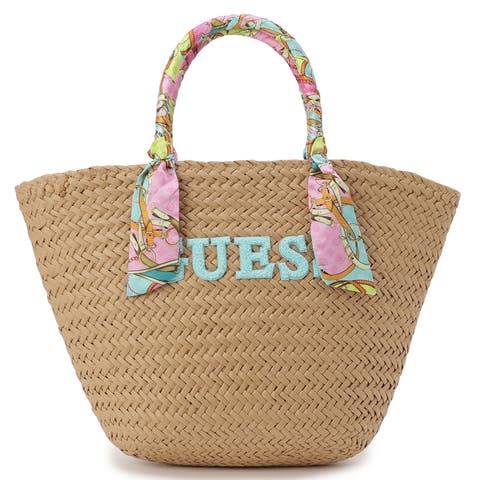 GUESS【WOMEN】（ゲス） | [GUESS] BEACH Straw Bag かごバッグ