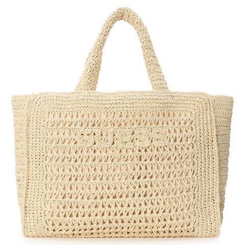 GUESS【WOMEN】（ゲス） | [GUESS] LOGO Embro Beach Bag トートバッグ