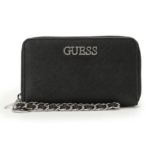 GUESS【WOMEN】（ゲス） | [GUESS] THESSA Bxd Zip Around W/ Wristlet 財布