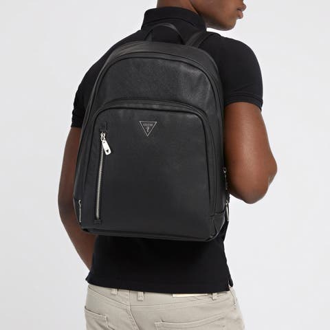 GUESS【MEN】（ゲス） | [GUESS] CERTOSA Saffiano Zip Backpack