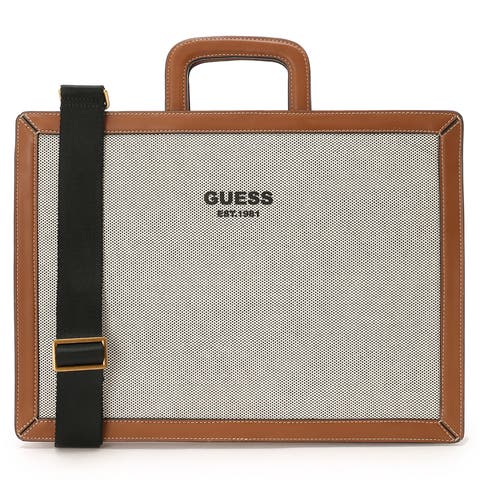 GUESS【MEN】（ゲス） | [GUESS] NEW WANDERLUXE Doc Case W Handle トートバッグ トートバッグ