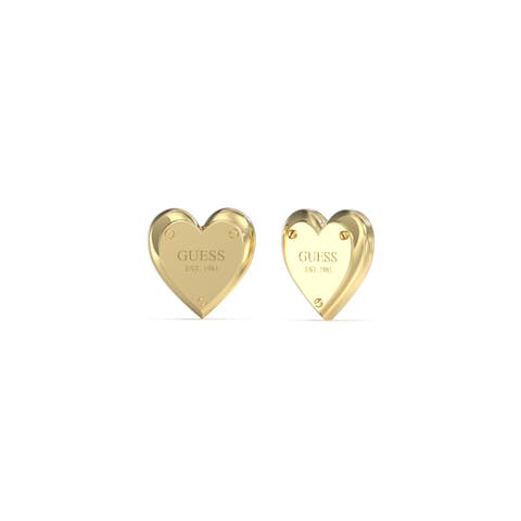GUESS【WOMEN】（ゲス） | [GUESS] ALL YOU NEED IS LOVE 12mm Heart Lock Studs
