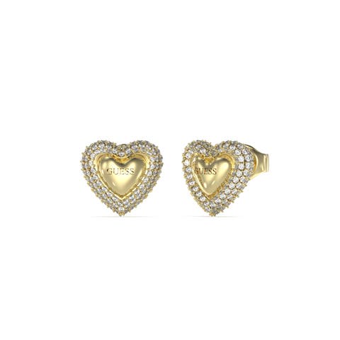 GUESS【WOMEN】（ゲス） | [GUESS] BELOVED 13MM PAVE HEART STUDS