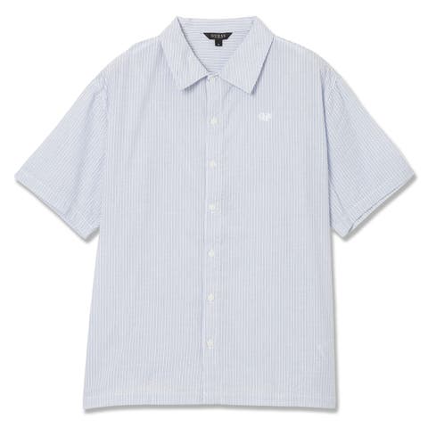 GUESS] SS Cooper Stripe Shirt 半袖シャツ[品番：GUEW0009941]｜GUESS