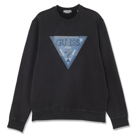 GUESS【MEN】（ゲス） | [GUESS] TRIANGLE Patch Cn Sweatshirt スウェット