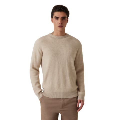 ニット・セーター(ベージュ系) （メンズ）｜メンズファッション通販