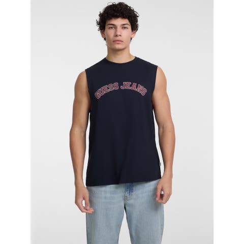 GUESS【MEN】（ゲス） | [GUESS] GUESS JEANS Muscle Collegiate Tank タンクトップ