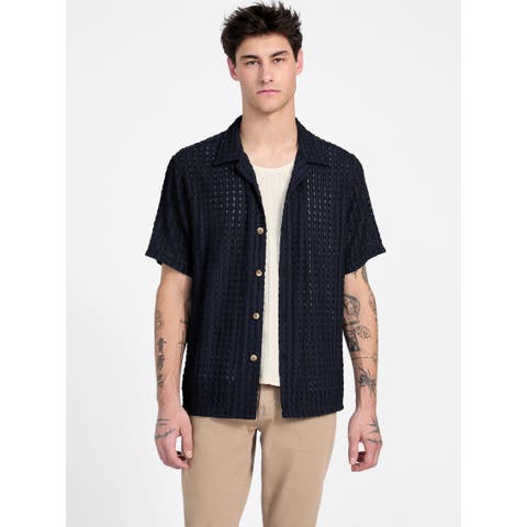 GUESS【MEN】（ゲス） | [GUESS] SS Liam Jacquard Knit Shirt