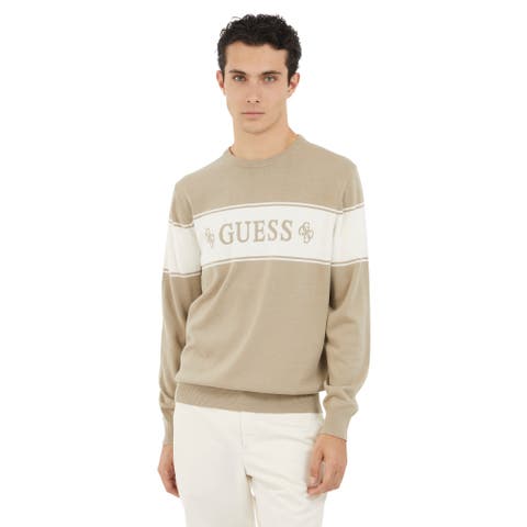 GUESS【MEN】（ゲス） | [GUESS] GEOFFREY Cn Ls Logo Sweater
