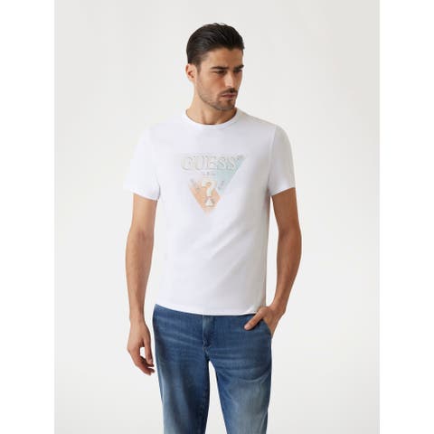 GUESS【MEN】（ゲス） | [GUESS] GUESS Triangle Tee Tシャツ 半袖 ロゴTシャツ