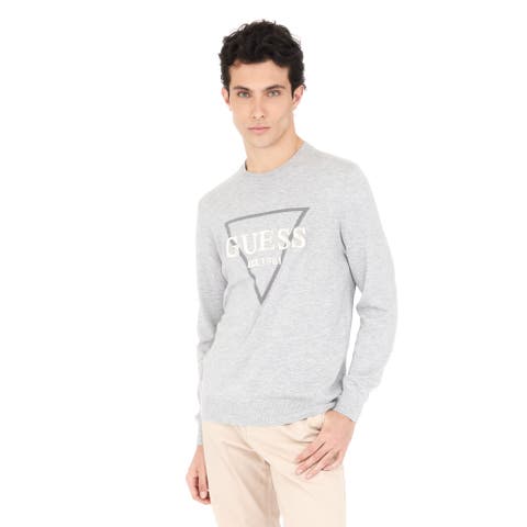 GUESS【MEN】（ゲス） | [GUESS] FABIAN Vn Logo Sweater