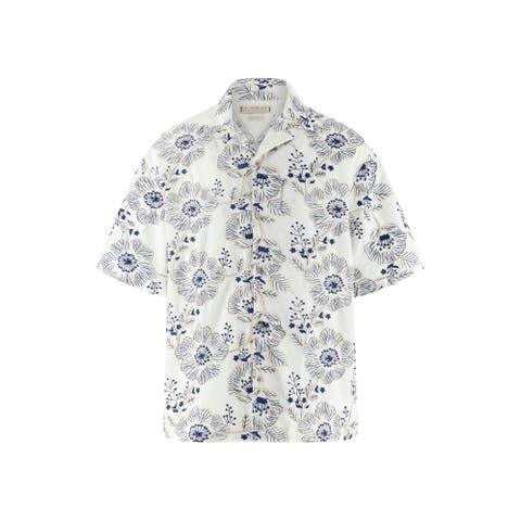 GUESS【MEN】（ゲス） | [GUESS] ALL Over Embroidery Bowling Shirt シャツ