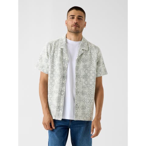 GUESS【MEN】（ゲス） | [GUESS] NOMAD Jacquard Shirt シャツ 半袖
