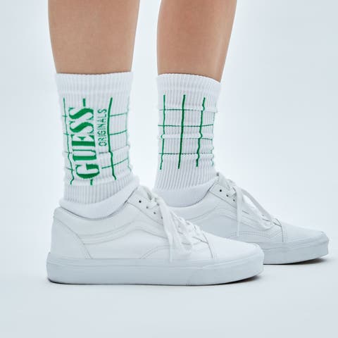 GUESS【MEN】（ゲス） | [GUESS] GUESS Originals Grid Crew Socks