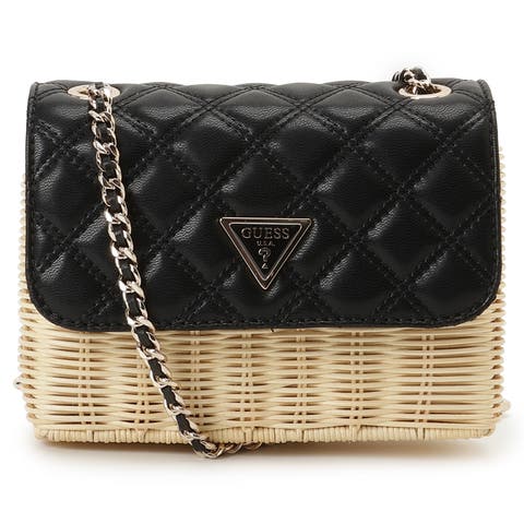 GUESS【WOMEN】（ゲス） | [GUESS] GIULLY Straw Convertible Crossbody クロスボディバッグ レディース