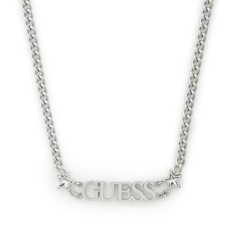 GUESS【WOMEN】（ゲス） | [GUESS] A STAR IS BORN 16-18" Chain Logo & Stars Necklace