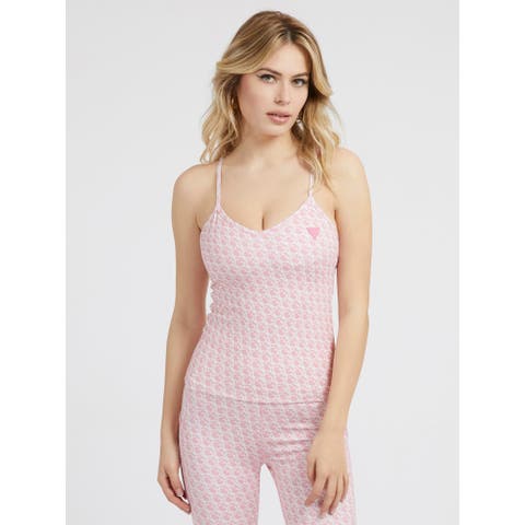 GUESS【WOMEN】（ゲス） | [GUESS] Eco Logomania Active Top キャミソール