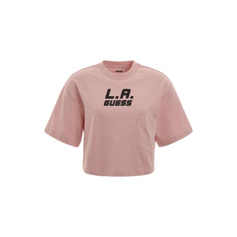 GUESS【WOMEN】（ゲス） | [GUESS] Evelina Crop Tee 半袖Tシャツ レディース