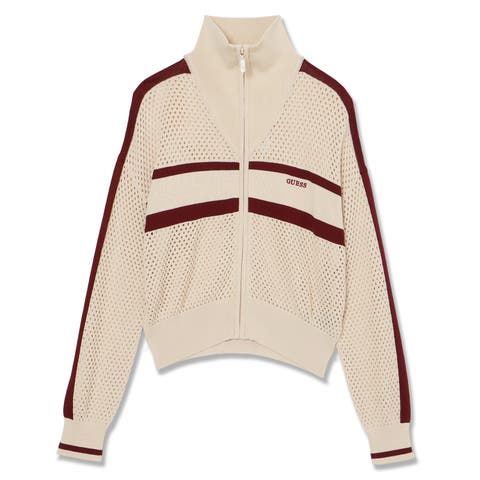 GUESS【WOMEN】（ゲス） | [GUESS] GABRY Zipper Bomber Sweater セーター