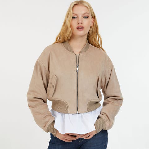 GUESS【WOMEN】（ゲス） | [GUESS] LDetta Suede Bomber
