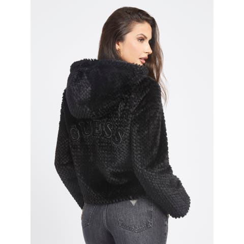 GUESS【WOMEN】（ゲス） | [GUESS] Theoline Faux-Fur Hooded Jacket