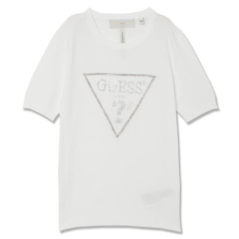 GUESS【WOMEN】（ゲス） | [GUESS] KAYLA Logo Rn Ss Sweater 半袖 Tシャツ レディース
