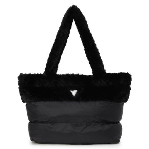 GUESS【WOMEN】（ゲス） | [GUESS] SVEVA Mixed Fur Bag トートバッグ