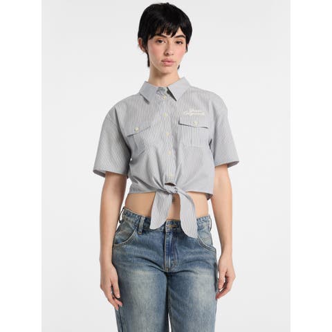GUESS【WOMEN】（ゲス） | [GUESS] GUESS Originals Workwear Tie Top 半袖シャツ