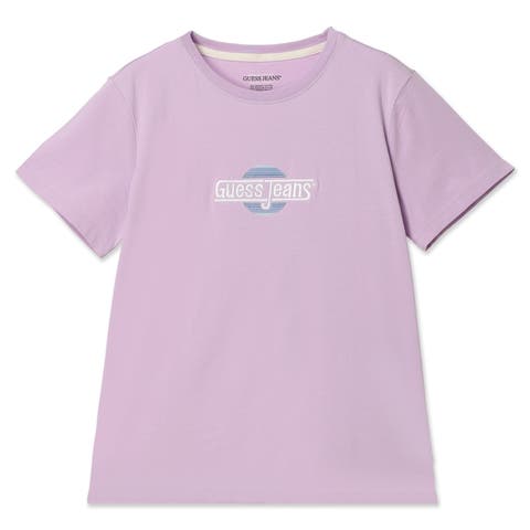 GUESS【WOMEN】（ゲス） | [GUESS] GUESS JEANS Ss Cn Reg Sunset Embro Tee 半袖Tシャツ レディース